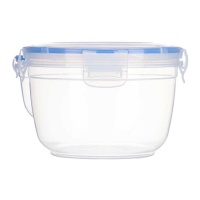 Tupper de 1,2 L de plástico cuadrado alto