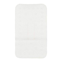 Alfombra de ducha antideslizante de 69,3 x 40 cm de goma blanco