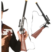 Rifle con mira de 64 cm