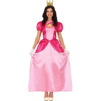 Disfraz de princesa de videojuego para mujer