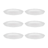 Plato de 28 cm abstracto - Vivalto - 6 unidades