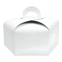 Caja de 31,5 x 31,5 x 10 cm para tarta hexagonal