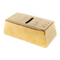 Hucha lingote de oro - DCasa