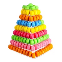Soporte para macarons de plástico