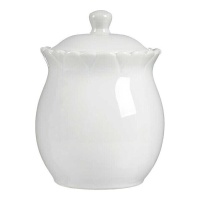 Tarro de 0,95 L de porcelana blanco - Vessia