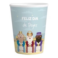 Vasos de 266 ml de Reyes Magos azul - 6 unidades