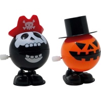 Figura de calabaza o pirata andante a cuerda - 1 unidad
