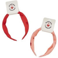 Diadema para el pelo de corazones - 1 unidad