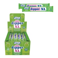 Dipper de caramelo blando XL de manzana - Dipper XL Vidal - 100 unidades