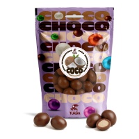 Coco recubierto de chocolate con leche - 200 gr