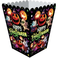 Caja de Happy Halloween de 18 x 10,5 cm - 6 unidades