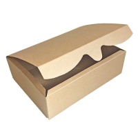 Caja de 26 x 19 x 8 cm para galletas kraft