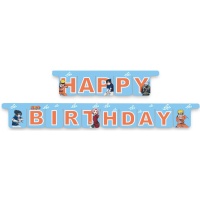 Guirnalda de Naruto happy birthday de 3 m