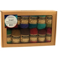 Pack de 12 ovillos SoftFun Jewel de 20 gr - Scheepjes