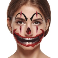 Tatuajes temporales de Payaso