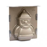 Molde de Papá Noel 3D de metal de 22 cm - Decora