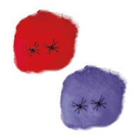 Bolsa de 60 gr de telaraña en 2 colores
