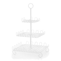 Soporte para cupcakes cuadrado con 3 alturas