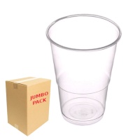Vasos de 400 ml de plástico transparente - 960 unidades