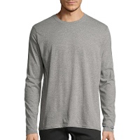 Camiseta de algodón 100% de manga larga gris - Sol's