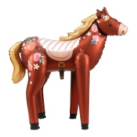 Globo de Caballo Vintage de 1,26 x 1,10 m - Partydeco