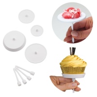Clavos para flores y cupcakes - 4 unidades