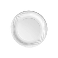 Platos de 22 cm de cartón - 10 unidades