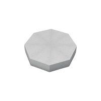 Octógono de corcho de 10 x 10 x 4 cm
