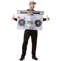 Disfraz de radiocasete para adulto