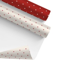 Papel de regalo de Amor de 2 x 0,70 m - 1 unidad