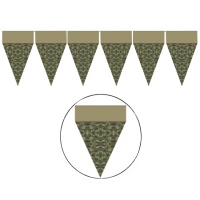 Banderín de Camuflaje Militar - 3 m