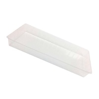 Molde de plástico para turrón y chocolate de 17,5 x 7,5 x 2 cm - 5 unidades