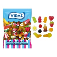 Bolsa surtida de mini gominolas - Fab Mix Vidal - 1 kg