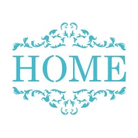Plantilla Stencil Home de 20 x 28,5 cm - Artis decor - 1 unidad