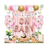 Kit de globos de Baby Shower - Monkey Business - 24 unidades