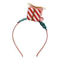 Diadema de regalo de Navidad de colores
