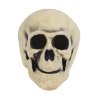 Calavera decorativa de poliestireno de 27 cm