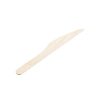 Cuchillos de 16 cm de madera - 12 unidades