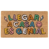 Felpudo Llegar a casa es genial