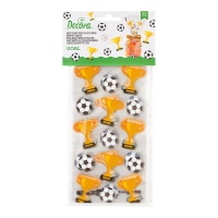 Bolsas de Fútbol con balones y copas - 20 unidades