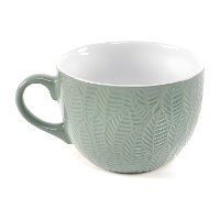 Taza de 550 ml hojas verde