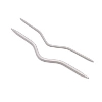 Agujas para punto trenzado de 2,5 y 4 mm - Nadel - 2 unidades