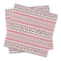 Servilletas de 16,5 x 16,5 cm de Navidad nevada - 20 unidades
