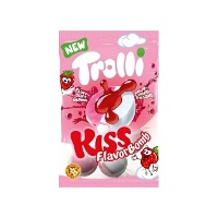 Gominola de fresa rellena de 75 gr - Trolli