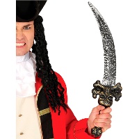 Espada pirata con calavera de 58 cm