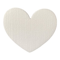 Figura de corcho corazón de 16,5 x 18 cm