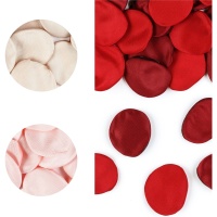 Pétalos de rosa de colores - 100 unidades