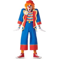 Disfraz de payaso multicolor para hombre