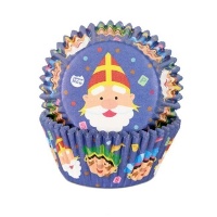 Cápsulas para cupcakes de San Nicolás - 48 unidades