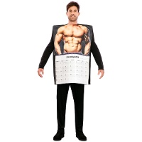 Disfraz de calendario de hombre sexy para adulto